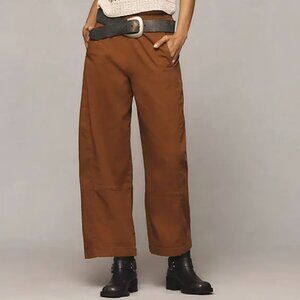 Pilcro Izzie Barrel Pants Anthropologie Fall Autumn Sz XS Tall